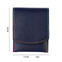 Ensemble de 7 outils de manucure pour femmes et hommes, kit de manucure de voyage, argenté avec sac en cuir, ensemble de manucure beauté, cadeaux promotionnels