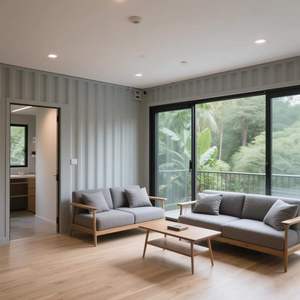 Maison conteneur extensible moderne, mini-maison préfabriquée, cuisine pliable, villas en acier personnalisables, luxe, <span class=keywords><strong>2</strong></span> étages, 20 pieds - Product Image 2