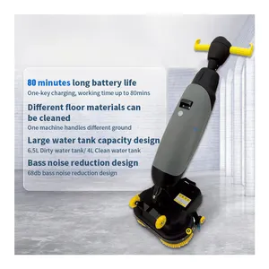 ceramic tile scrubber machine floor washing cleaning machine