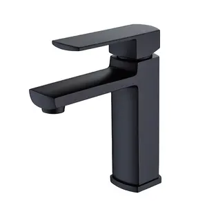 Watermark single handle Australian standard brass black taps basin mixer 16F-101B