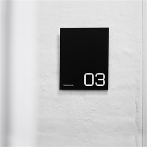 Modern Design Hospital Metal Number Hotel Name Aluminum <b>Led</b> Office Custom Logo Business Plate Door <b>Sign</b> - Product Image 4