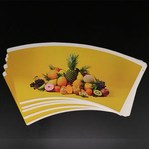 Gobelets à café en papier personnalisés en gros de 6 oz et 7 oz, matériau enduit de PE double face pour les matières premières à usage alimentaire - Product Image 1