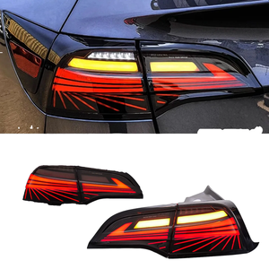 ไฟท้ายโปรเจคเตอร์ LED สีแดง XTX สำหรับรถยนต์เทสล่า รุ่น 3/Y พร้อมไฟวิ่งกลางวัน อุปกรณ์ตกแต่งรถยนต์ใหม่ ปี 2019-2022 - Product Image 1
