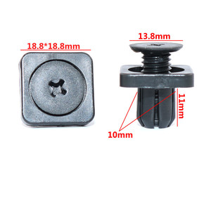 Clip de Retención Cuadrado para Placa Protectora de Motor Honda Civic Accord CRV Fit, para Reparación o Reemplazo 14-17 - Product Image 2