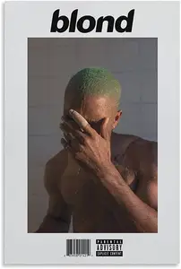Frank Ocean Poster Blond, Moto Blond Album Cover Musik Poster