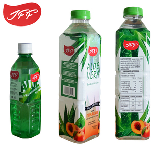 1000ml azúcar OEM de sabor de fruta de bebida de Aloe Vera con pulpa - Product Image 2