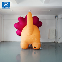 Modèle de chat gonflable animal mascotte dessin animé personnalisé accessoires gonflables publicitaires