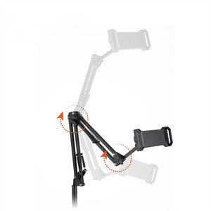 Soporte Metálico Giratorio de 360 Grados para Transmisión en Vivo, Soporte Ajustable en Altura y Ángulo para <span class=keywords><strong>iPad</strong></span> - Product Image 6