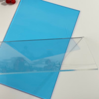 Plaque acrylique transparente multi-épaisseurs 2mm 3mm 5mm en PMMA vierge pour porte-billets, décoration de magasins et de bureaux