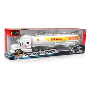 Популярный большой бензиновый автомобиль из сплава 1:50, подсветка и звук, литые игрушки для грузовиков