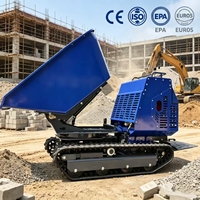 Mini-dumper chenillé tout-terrain Euro5 CE EPA pour la construction paysagère et le transport en verger - Vente en gros usine
