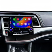 Système de navigation GPS autoradio multimédia Android 12,6'' HD avec écran Quantum Blu-ray Carplay pour Highlander 64 Go 1 an