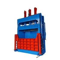 Presse à balles hydraulique pour plastiques expansés, carton et vêtements usagés, compacteur vertical hydraulique