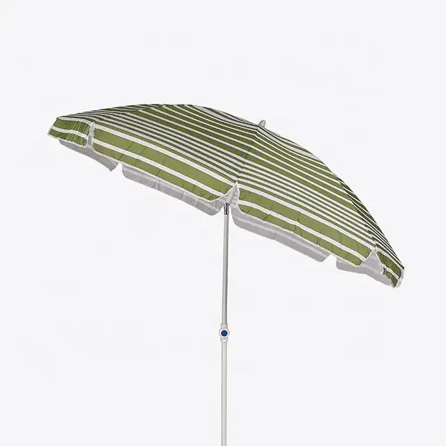 Custom Print Outdoor Parasol Vakantie Reizen Zon Strandparasol