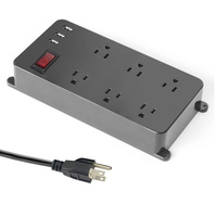 Multiprise électrique de bureau de haute qualité avec ports USB et protection contre les surtensions pour le bureau et la maison