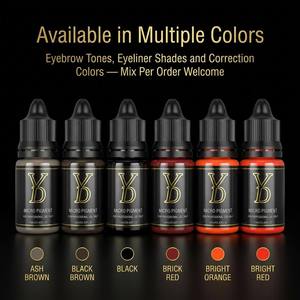Encre <span class=keywords><strong>de</strong></span> maquillage permanent liquide pour sourcils YD, pigment organique, microblading, tatouage pour maquillage semi-permanent - Product Image 4