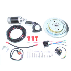 Kit de démarrage électrique pour moteur hors-bord Yamaha 25/30 CV, conversion de commande arrière pour mise à niveau et modernisation de moteur à essence 2 temps - Product Image 4