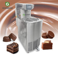 Machine à faire fondre le chocolat automatique, petite, chauffante et refroidissante, 5,5 l, pour faire fondre et distribuer le chocolat