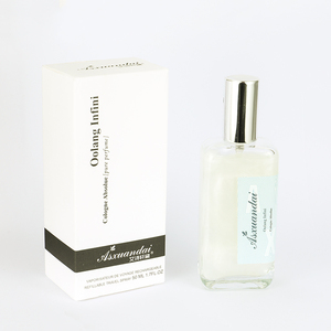 <span class=keywords><strong>Profumo</strong></span> da Donna in Flacone Rettangolare di Vetro, Liquido Lattiginoso, Etichetta Azzurra, Tappo Bianco, Confezione Elegante, Lunga Durata - Product Image 1