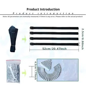 Picos inflables para césped de 4,5 CM para aflojamiento de suelo de jardín, herramientas de epoxi autonivelantes con potencia Manual, soporte personalizable OEM - Product Image 3