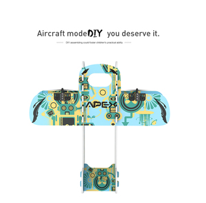 Biplano aliante espanso aereo ricaricabile volantino elettrico modelli divertenti - Product Image 6