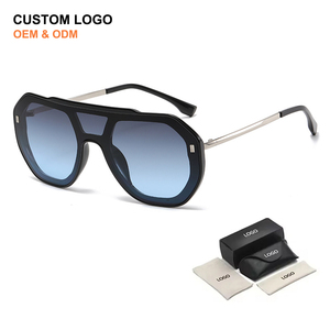 <span class=keywords><strong>Gafas</strong></span> <span class=keywords><strong>de</strong></span> Sol al por Mayor 2026 para Hombre y Mujer, Logotipo Personalizado, Alta Calidad, Protección UV400, Personalidad, Moda, Clásicas, Extra Grandes - Product Image 2