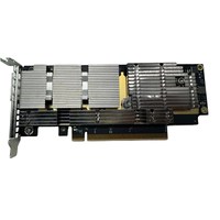 Carte d'interface réseau Ethernet PCIe 5.0 X16 Adaptateur OSFP à port unique 200 Gb/s MCX75310AAS-HEAT pour application serveur
