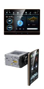 KLYDE yeni varış tesla 12.2 inç süper hd 1280x800 rotasyon araba stereo px6 android 9.0 sistemi 4gb ram 32gb/64gb rom - Product Image 2