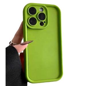 Custodia per telefono per <span class=keywords><strong>iphone</strong></span> 15 14 13 <span class=keywords><strong>12</strong></span> 11 <span class=keywords><strong>pro</strong></span> <span class=keywords><strong>max</strong></span> <span class=keywords><strong>cover</strong></span> in Silicone morbido per <span class=keywords><strong>iphone</strong></span> x 14 15 plus custodia di <span class=keywords><strong>protezione</strong></span> per <span class=keywords><strong>fotocamera</strong></span> - Product Image 1