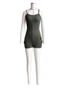 2026 Hàng Mới USA Quần Áo Mùa Hè S-2XL Gân Hai Mảnh Jumpsuit Và Hoodie Top Set - Product Image 4