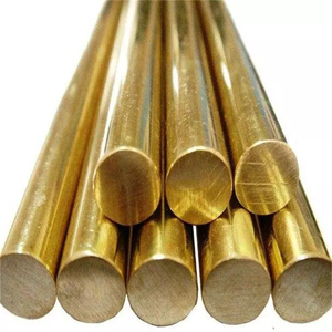Barre de cuivre de haute qualité en promotion, tige en bronze, prix d'usine, surface brillante, facile à plier et à couper, excellente pour la soudure - Product Image 1