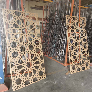 Panneau de <span class=keywords><strong>façade</strong></span> décoratif moderne Mashrabiya en alliage d'aluminium découpé au laser pour revêtement <span class=keywords><strong>extérieur</strong></span> - Product Image 2