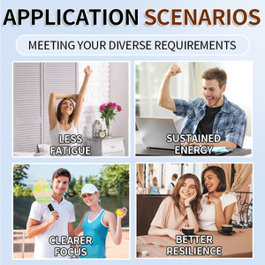 Fórmula de Café Orgánico con Hongos en Polvo Personalizada, Gluconato de Zinc, Suplemento en Polvo Instantáneo, Envase en Botella, Mejora la Inmunidad - Product Image 3