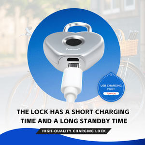 Tonyon, venta al por mayor, <span class=keywords><strong>candado</strong></span> inteligente con huella dactilar, <span class=keywords><strong>candado</strong></span> con huella dactilar con corazón sin llave, <span class=keywords><strong>candado</strong></span> inteligente biométrico Locke - Product Image 4