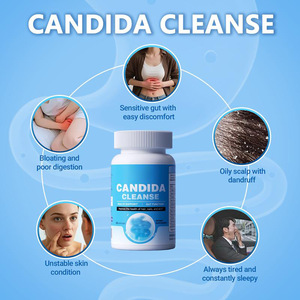 OEM ODM Candida Temizleyici - Bağırsak ve Kolon Desteği (60 Kapsül) - Erkekler ve Kadınlar için - Bağırsak Detoksu için Doğal Bitkiler - Product Image 2