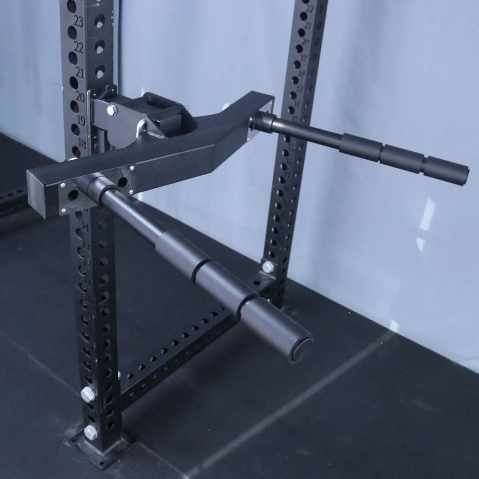 Adjustable Dip Attachment for Power Rack & Pull-Up Bar - Heavy Duty ...