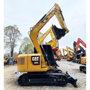 รถขุดตีนตะขาบขนาดเล็ก 8 ตัน ยี่ห้อ CAT Caterpillar รุ่น 308E2 ได้รับการรับรองมาตรฐาน CE พร้อมหัวเจาะ - Product Image 2