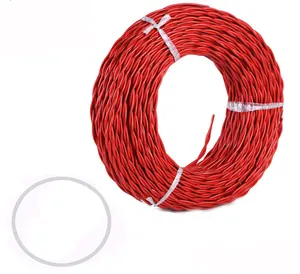 in stock 24AWG PVC wire lighting twisted electric wire