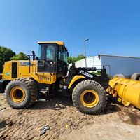 Chargeuses sur pneus d'occasion Xugong ZL50GN 5 tonnes produites en Chine avec une puissance de travail élevée et un prix de vente bas