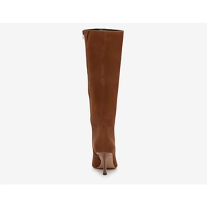New Fashion Retro Style <b>Knee</b>-<b>high</b> Pointed Toe Closed Toe Inside Zip Closure Thin <b>High</b> Heel for Women - Product Image 6