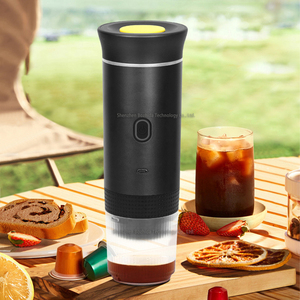 เครื่องชงกาแฟแคปซูลขนาดพกพาแบบมินิ ขายส่งจากโรงงาน พร้อมกระเป๋าเดินทาง ชงได้ทั้งร้อนและเย็น 3 in 1 เครื่องทำเอสเพรสโซแบบพกพา - Product Image 1