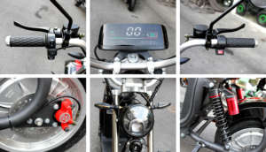 Motocicleta Eléctrica Potente para Adultos, Venta al Por Mayor de Fábrica, Stock Europeo, 2 Ruedas, con Voltaje de 60v, Scooter Eléctrico, Motocicleta Todoterreno - Product Image 6