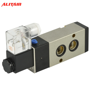 ALITAIR Vanne de commande directionnelle électromagnétique 5/2 5/3 voies 4M, Vanne à commande pneumatique, Vanne à plaque, Prix usine - Product Image 6