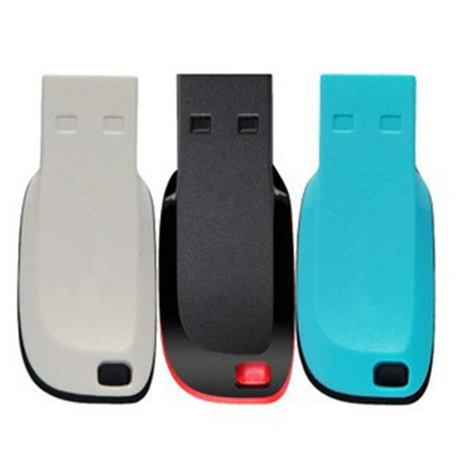 High Quality Custom Logo USB Flash Drive Bulk 2.0 16GB 64GB Pen Memory Stick Plastic Promo Gift Usb Flash Memory Flashdrive