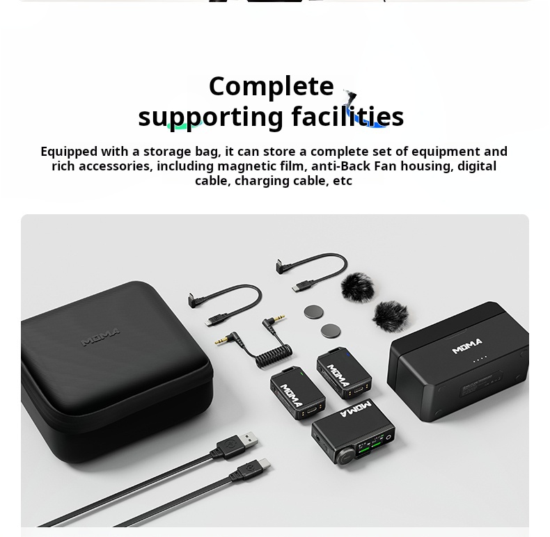 MOMA Lark MAX Wireless Microphone for Mobile Voice Recording