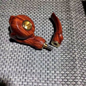 <span class=keywords><strong>Pipa</strong></span> de tabaco seca de madera con diseño de garra de dragón de doble propósito tradicional antiguo conjunto de técnicas de laca - Product Image 5