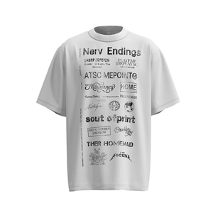 เสื้อยืดผู้ชายแขนสั้นลายพิมพ์สร้างสรรค์สไตล์เรโทรสตรีทแวร์คุณภาพสูงคอลเลคชั่นใหม่รับซัมเมอร์ ผลิตจากผ้าฝ้าย 100% - Product Image 4