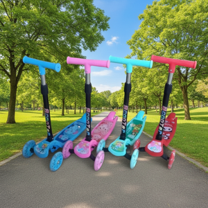 Trottinette à trois roues pliable pour enfants, vente chaude en Chine, livraison gratuite, dérive, mobilité, extérieur - Product Image 1