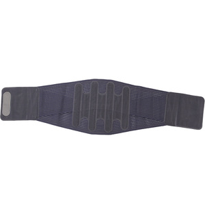 Ceinture de soutien lombaire large avec plaques en acier, respirante et réglable, pour soulager les douleurs dorsales, pour adulte, gris clair/foncé - Product Image 2