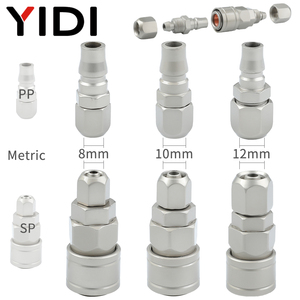 Tự Khóa C loại nén Máy nén khí cumb khí nén phù hợp phụ kiện Coupler Kết nối Kết nối Kết nối nhanh chóng phát hành - Product Image 6